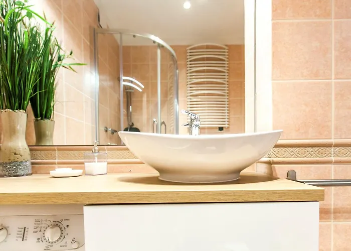 Lägenhet Uroczy Z Parkingiem *