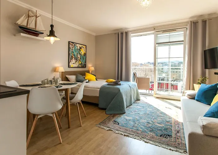 Uroczy Z Parkingiem Appartamento Sopot